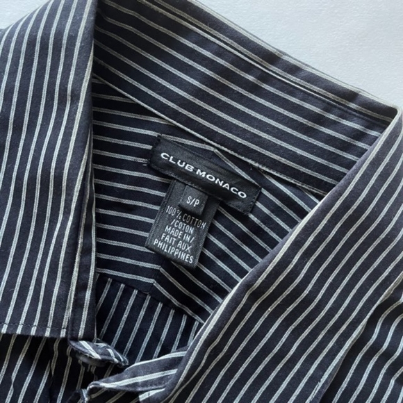 Club Monaco shirt with French Cuffs - Picture 2 of 4